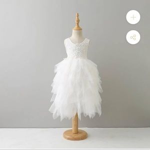 Boutique toddler dress with sparkly shoes